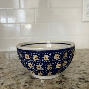 Polish potter cereal bowl